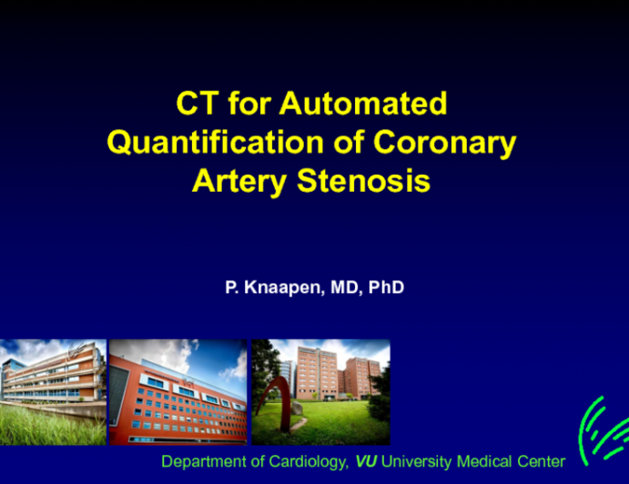 CT for Automated Quantification of Coronary Artery Stenosis
