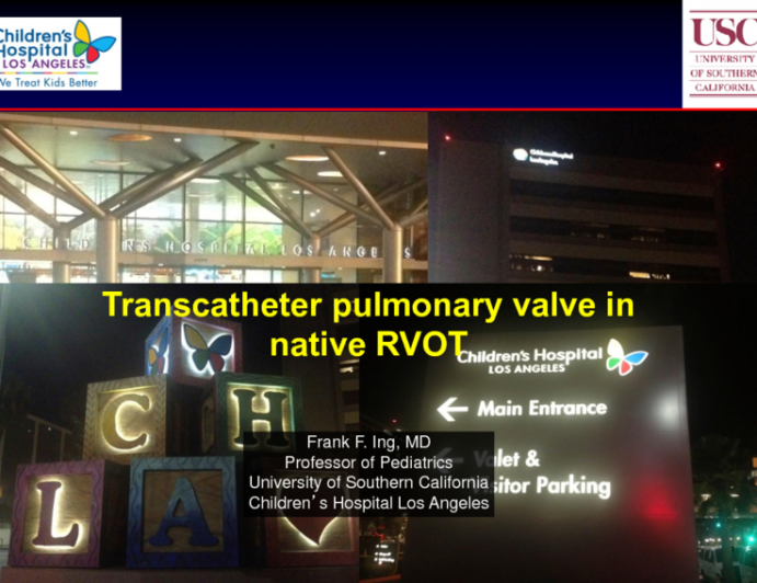 Native RVOT and RV-PA Conduit Transcatheter Pulmonary Valve Replacement