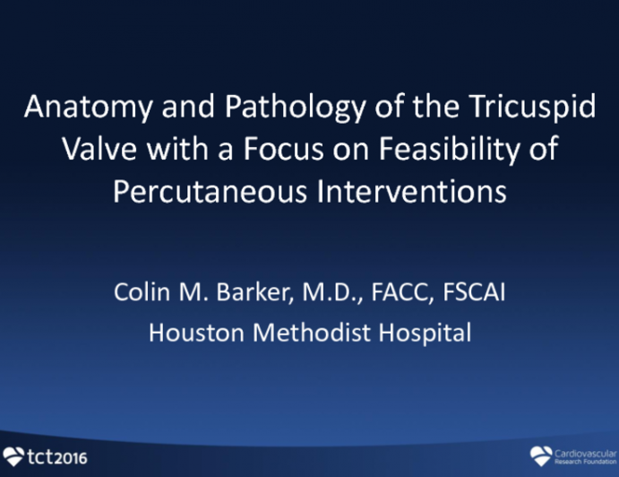 Anatomy and Pathology of the Tricuspid Valve With a Focus on Feasibility of Percutaneous Interventions