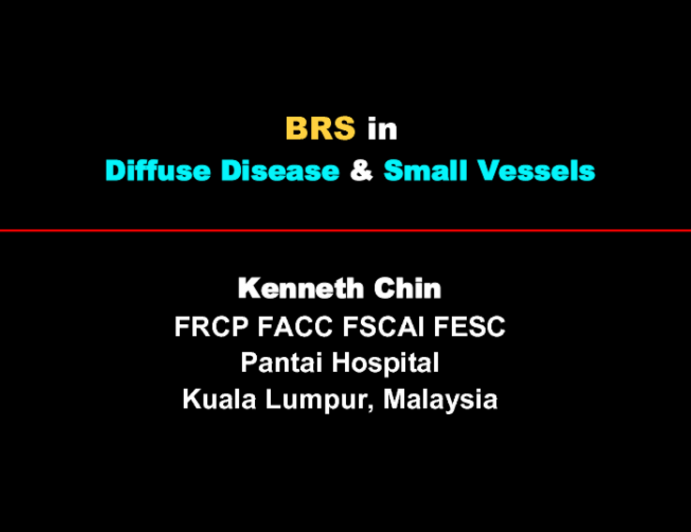 BRS in Small Vessels and Diffuse Disease Rapid-Fire Case Reviews