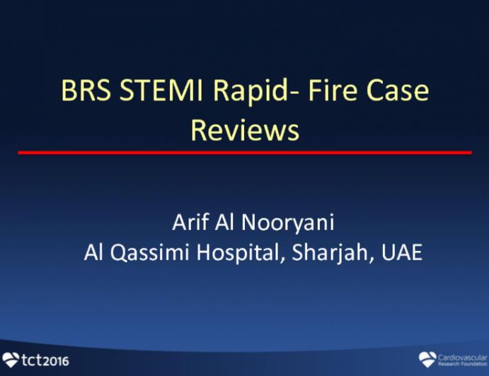 BRS STEMI Rapid-Fire Case Reviews