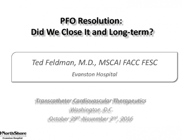 Case #2 - Resolution: Did We Close It (?), and Long-term Patient Outcomes