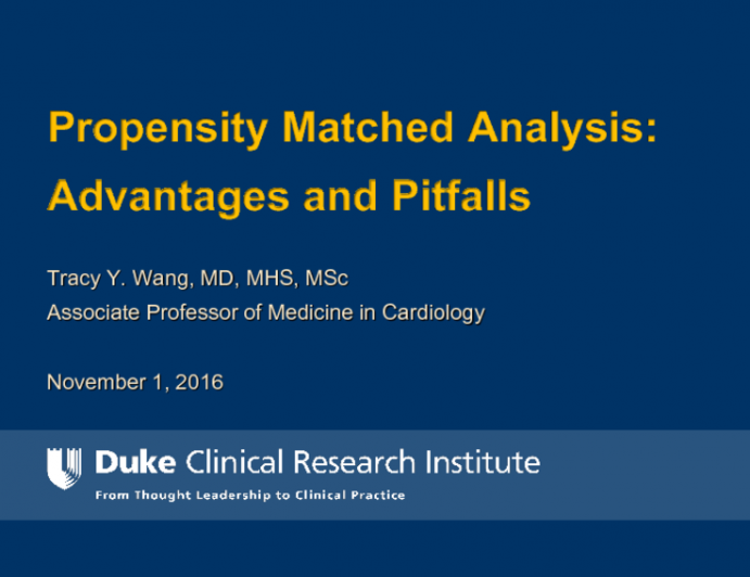 Propensity-Matched Analysis: Advantages and Pitfalls