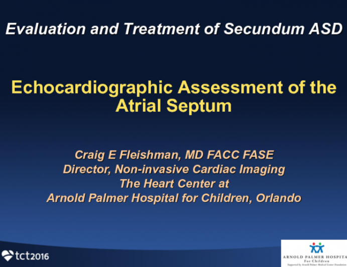 Echocardiographic Assessment of the Atrial Septum