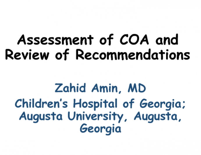 Assessment of Coarctation, and Review of the Guidelines