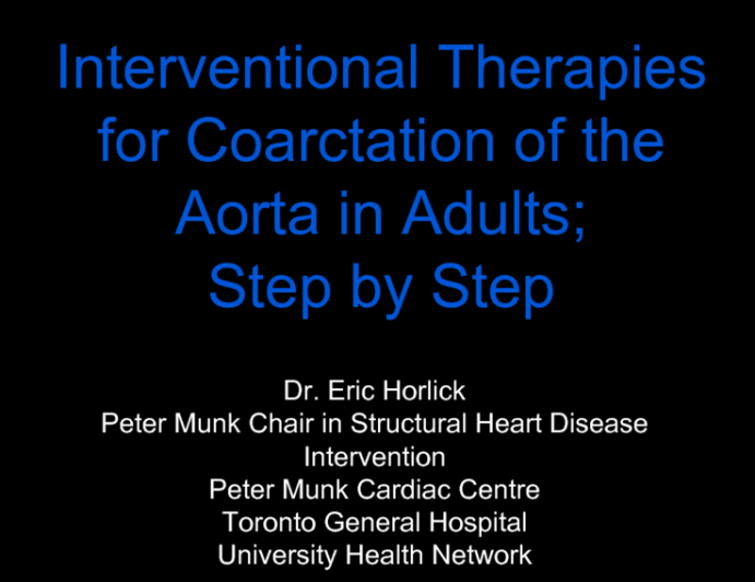 Technical Steps in Coarctation Stenting: Step-by-Step