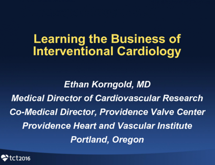 Learning The Business Of Interventional Cardiology | Tctmd.com