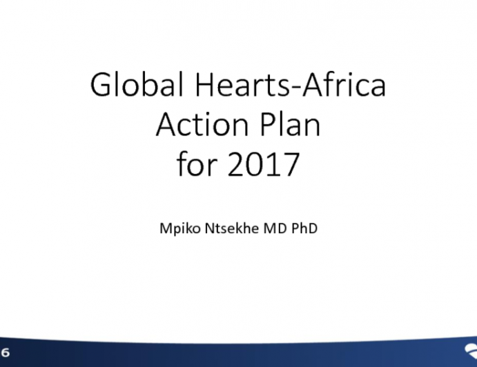 Global Hearts Action Plan for 2017