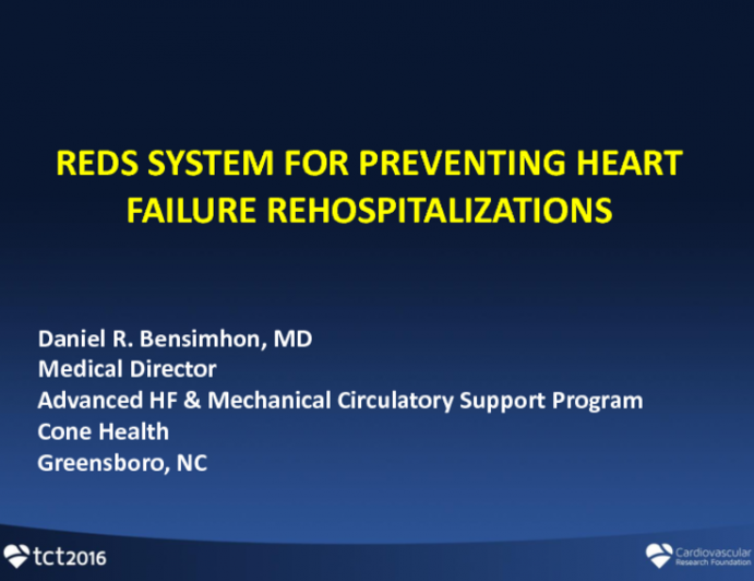 Sensible Medical for Preventing Heart Failure Rehospitalizations