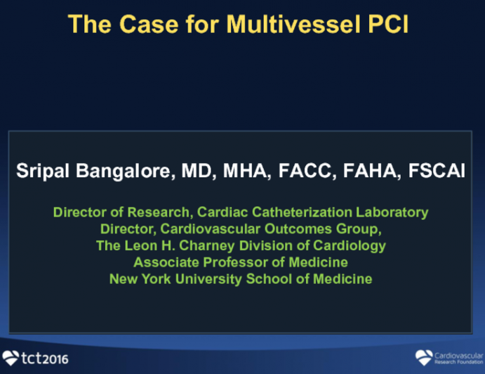 The Case for Multivessel PCI