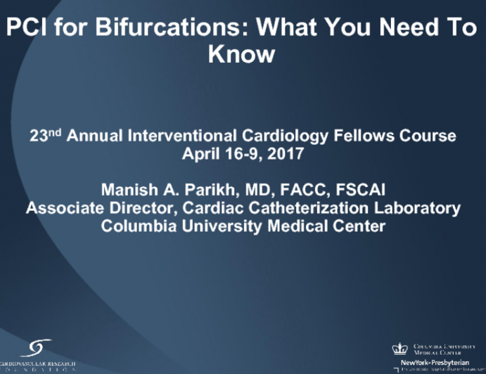 PCI for Bifurcations: What You Need to Know