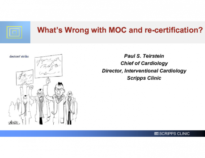 What's Wrong with MOC and re-certification?