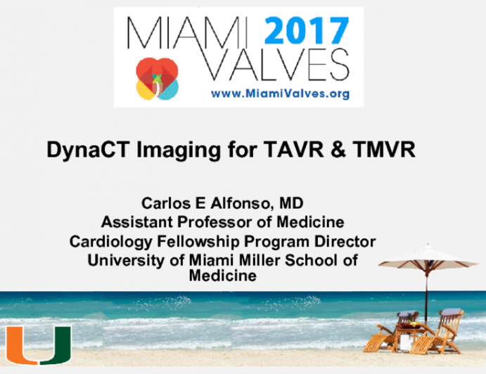 DynaCT Imaging for TAVR & TMVR