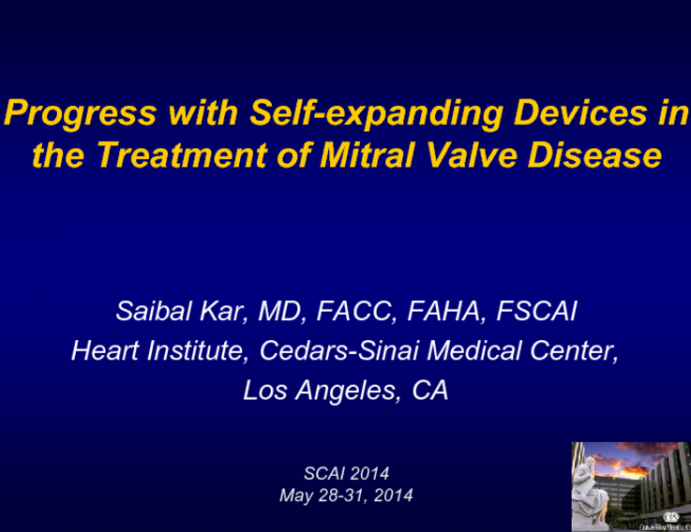 Progress with Self-expanding Devices in the Treatment of Mitral Valve Disease