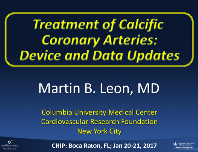 Treatment of Calcific Coronary Arteries: Device and Data Updates