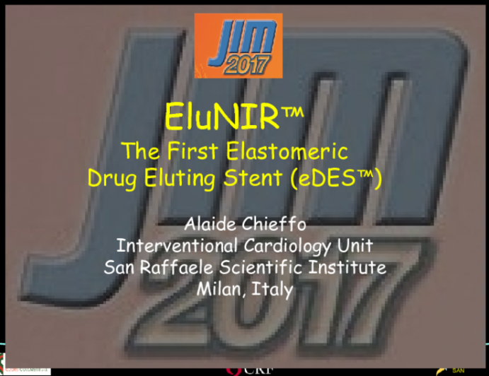 EluNIR™The First Elastomeric Drug Eluting Stent (eDES™)