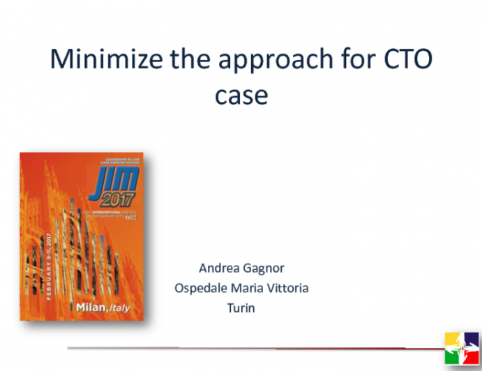 Minimize the Approach for CTO Case