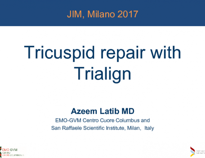 Tricuspid Repair with Trialign