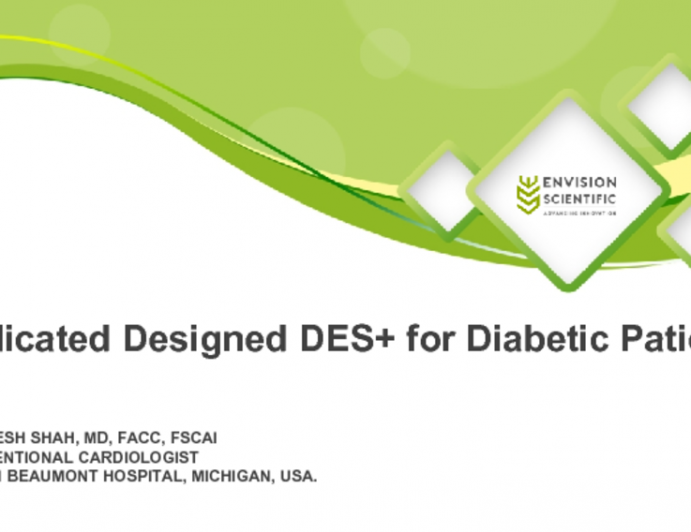 Dedicated Designed DES+ for Diabetic Patients