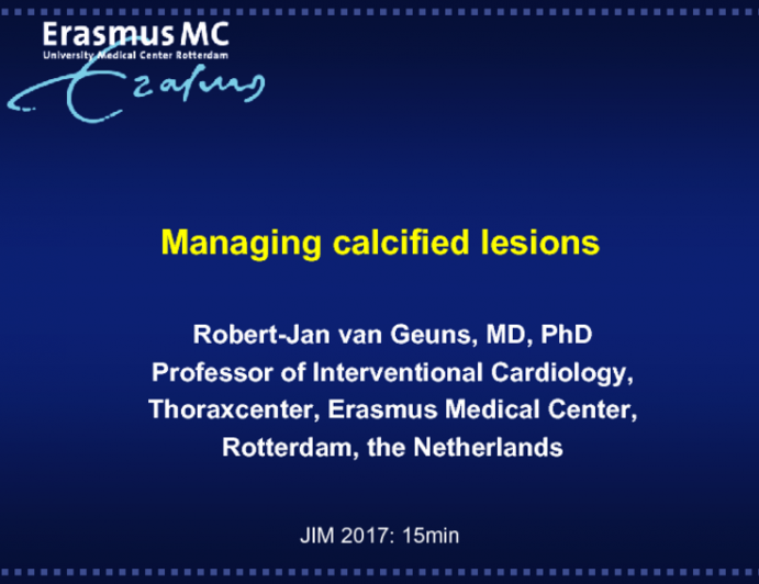 Managing Calcified Lesions