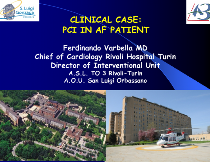 Clinical Case: PCI in AF Patient