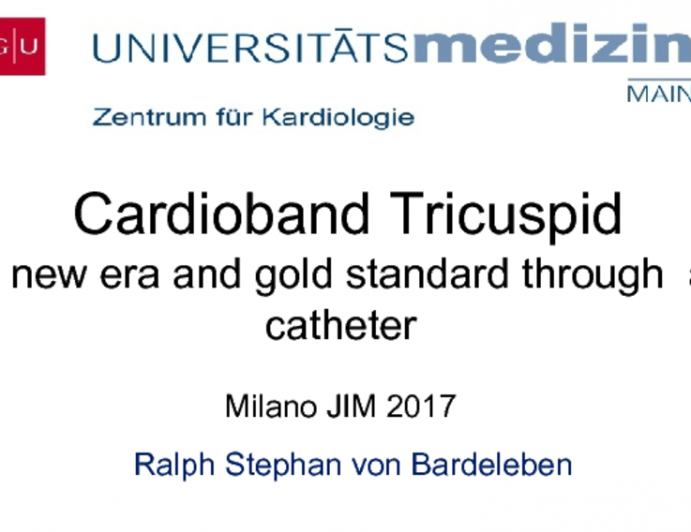 Cardioband Tricuspid: A New Era and Gold Standard Through a Catheter