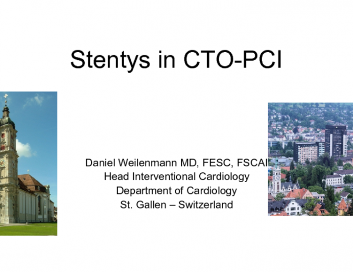 Stentys in CTO-PCI