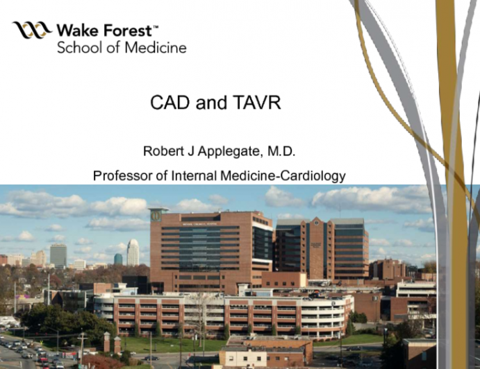 Coronary Disease and TAVR