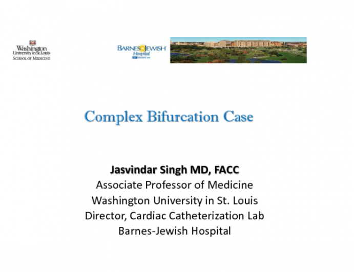 Complex Bifurcation Case