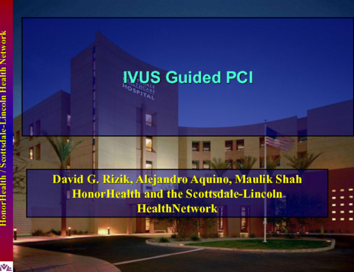 IVUS Guided PCI