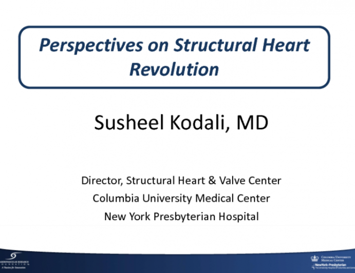 Perspectives on the Structural Heart Revolution