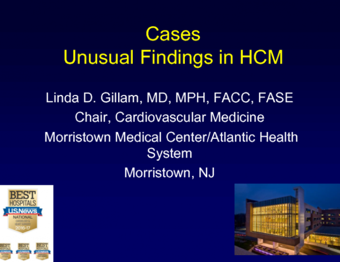Cases: Unusual Finding in HCM