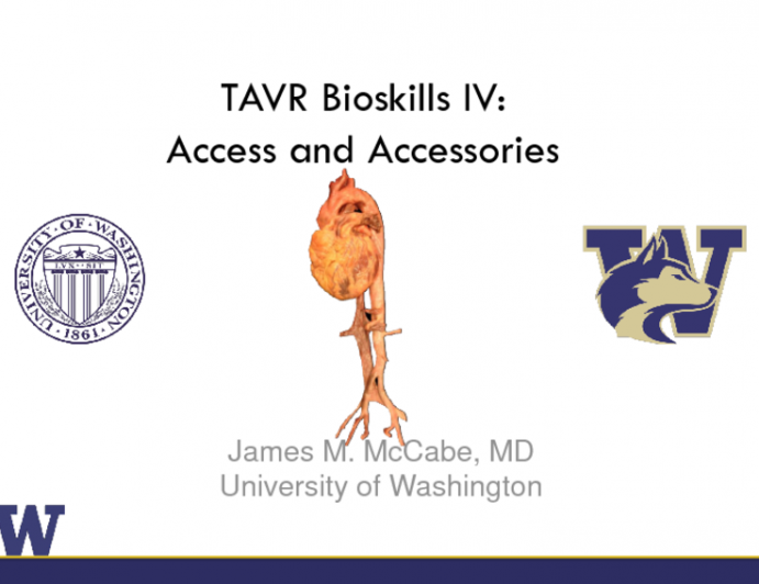 TAVR Bioskills & Imaging
