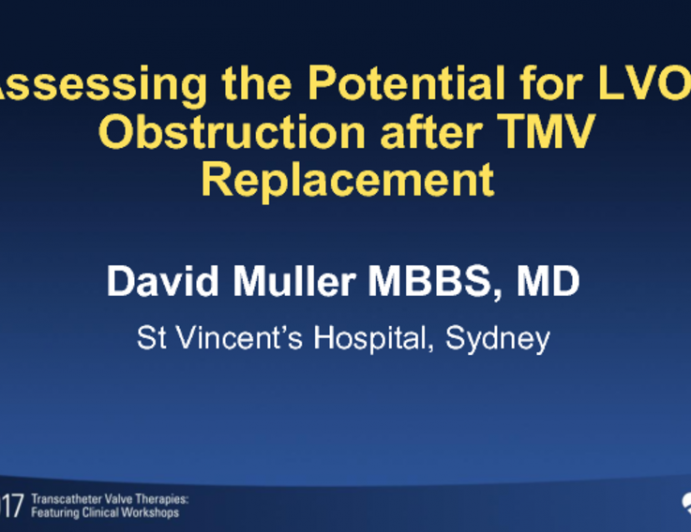 How to Assess the Potential for LVOT Obstruction After TMV Replacement?