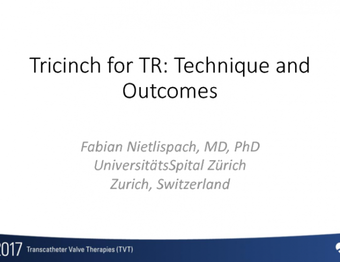 Tricinch for TR: Technique and Outcomes