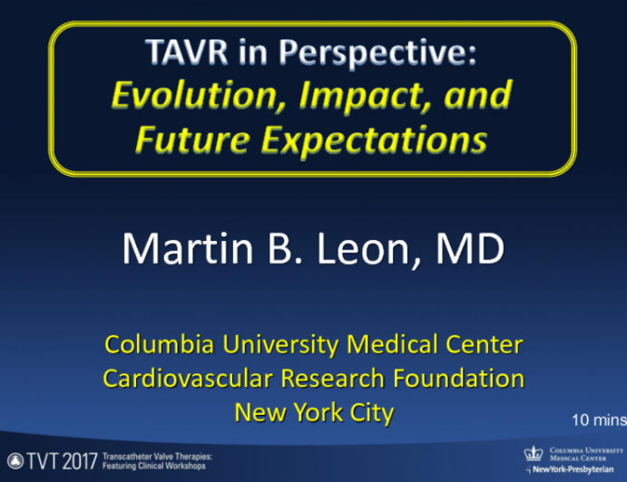 TAVR in Perspective – Evolution, Impact, and Future Expectations