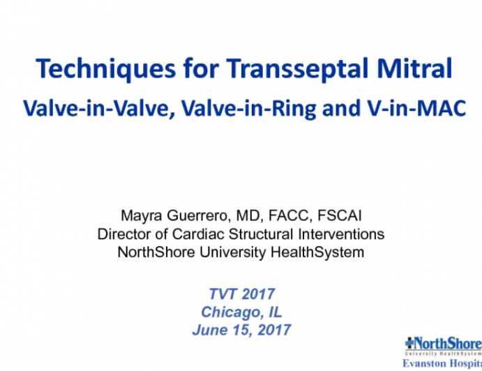 Techniques for Trans-septal Valve-in-Ring, Valve-in-Valve, and Valve-in-MAC