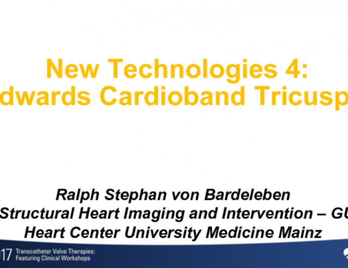 Tricuspid Technology 4: Cardioband