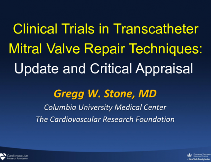 Clinical Trials in Transcatheter Mitral Valve Repair Techniques: Update and Critical Appraisal