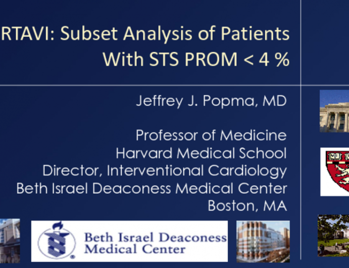 SURTAVI Vignette II: Subset Analysis of Patients With STS < 3% (Lower-Risk Patients)