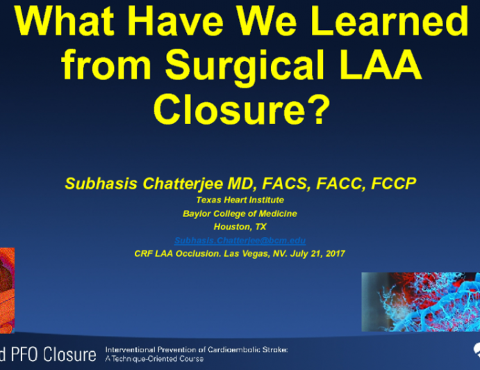 Subhasis Chatterjee, MD, FACS