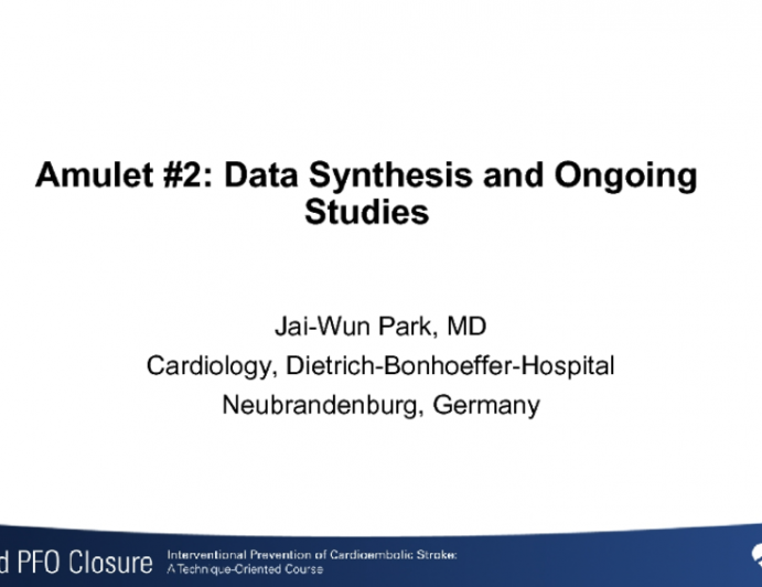 Amulet #2: Data Synthesis and Ongoing Studies