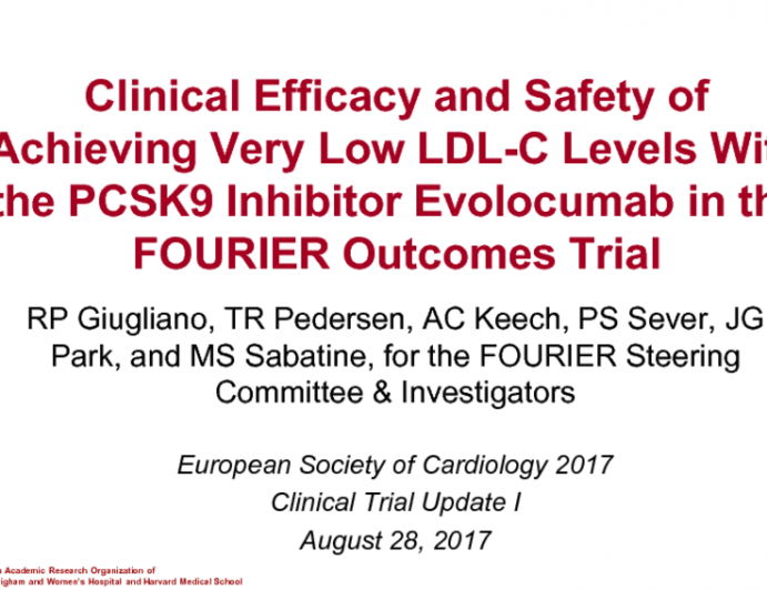 Clinical Efficacy and Safety of Achieving Very Low LDL-C Levels With the PCSK9 Inhibitor Evolocumab in the FOURIER Outcomes Trial