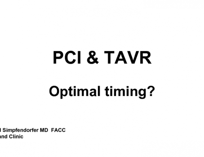 PCI & TAVR