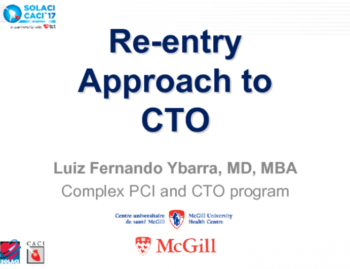 Re-entry Approach to CTO