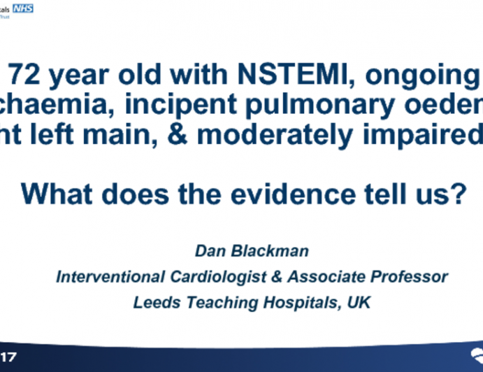 Case Comments: What Does Evidence-Based Medicine Say?