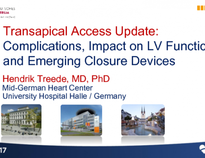 Transapical Access Update: Complications, Impact On LV Function, and Emerging Closure Devices