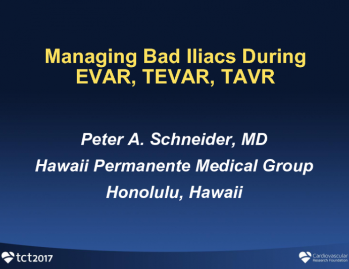 Managing Bad Iliac Arteries During EVAR, TEVAR, TAVR, and Percutaneous LVAD Procedures