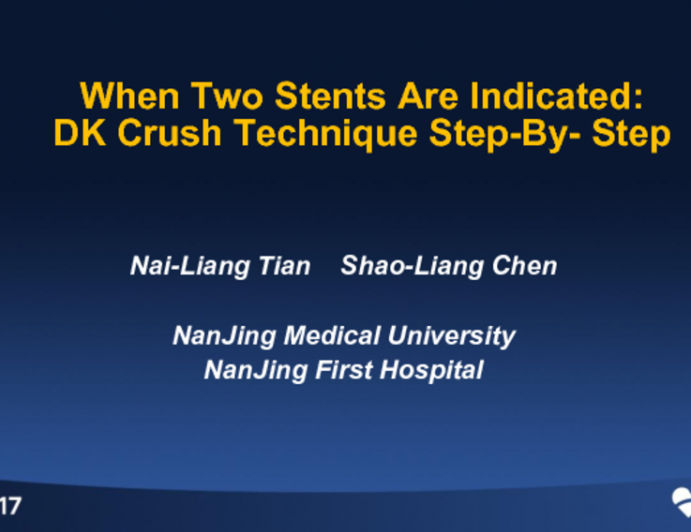 When Two Stents Are Indicated: DK Crush Technique Step-by-step (With Case Examples)