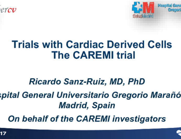 Trials With Cardiac Derived Cells: CAREMI and ALLSTAR